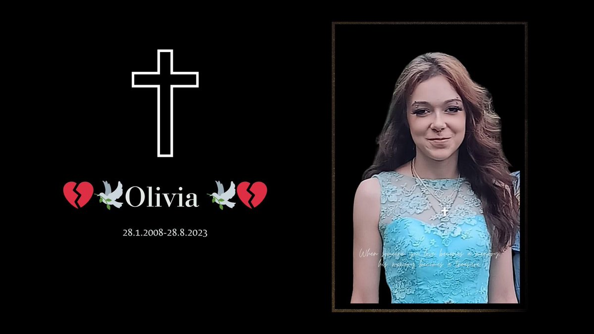 💔🕊️Olivia 28.1.2008-28.8.23🕊️💔
1/3
Sain musertavan viestin, joka sai purskahtamaan lohduttomaan itkuun. Olemme jälleen menettäneet yhden kauniin sielun, joka toivoi, että edes yksi ikätoveri olisi välittänyt ja ollut ystävä hylkäämättä ja hyväksynyt hänet sellaisena kuin hän