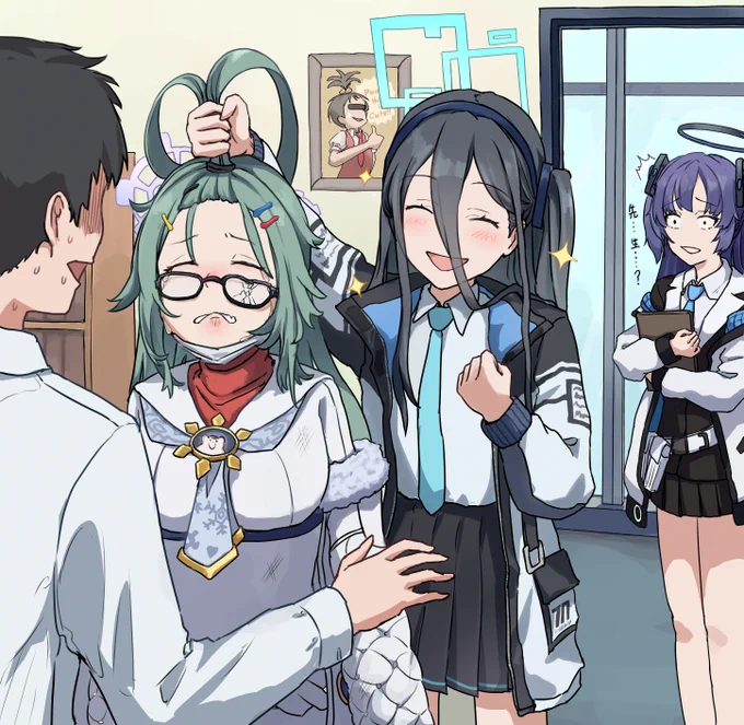 #ブルアカ 新米に辛辣な天童アリス「パンパカパーン!寝起きヤシの木捕獲です!」 