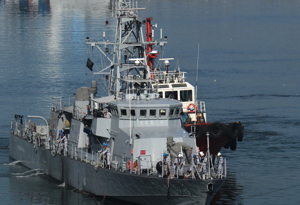 WarshipCam's tweet photo. Future Philippine Navy Cyclone-class patrol vessels BRP Valentin Diaz (PS-177)(ex-USS Monsoon) and BRP Ladislao Diwa (PS-178)(ex-USS Chinook) coming into Manila for christening - September 7, 2023 #brpvalentindiaz #brpladislaodiwa #ps177 #ps178
SRC: TW-@MalateNews https://t.co/8eYRMzdJ6t
