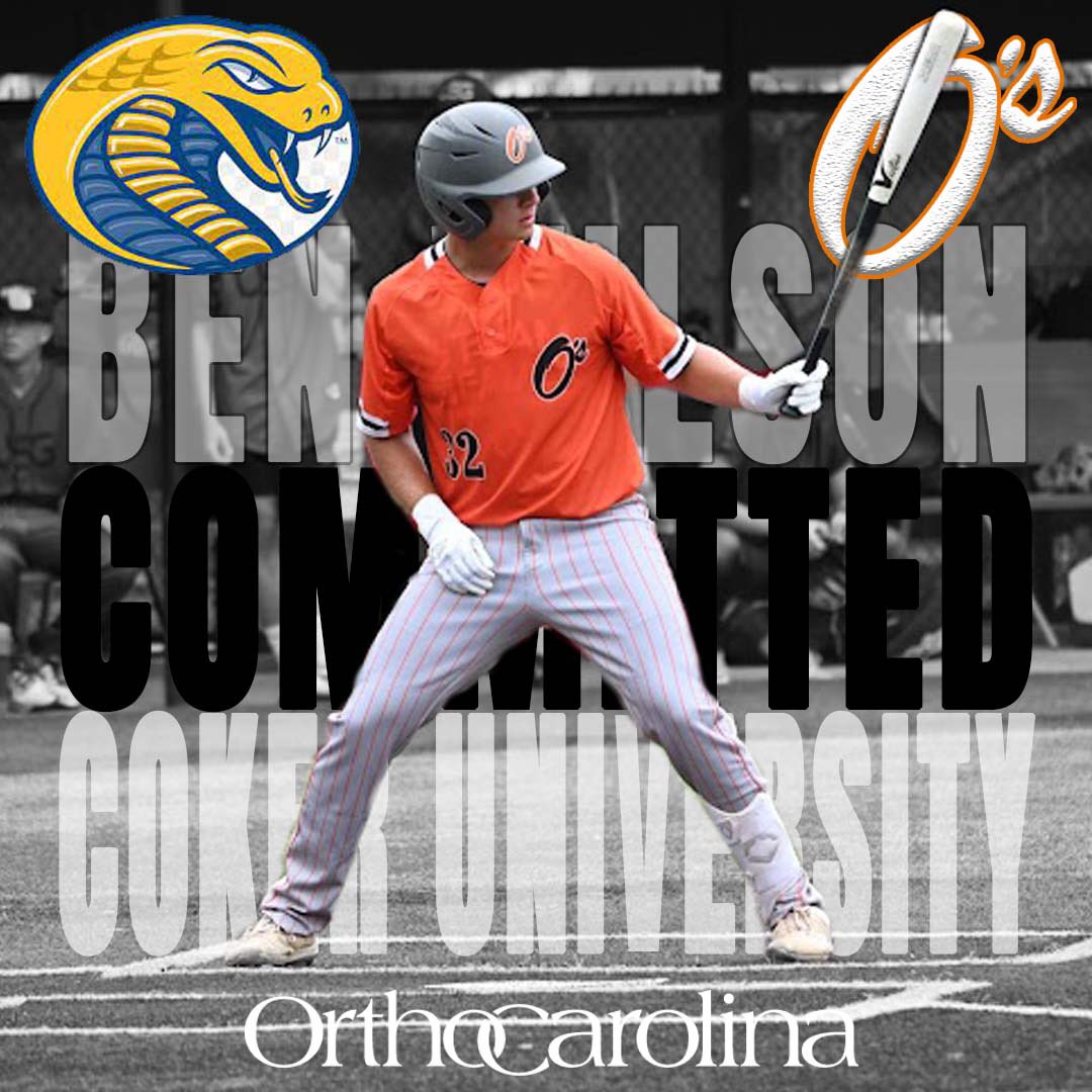 OnDeckAcademy's tweet photo. On Deck Academy is excited to announce that @BenWilson_32 (2024 On Deck O’s/ @CatawbaRidgeBSB) committed to @CokerU_Baseball! Ben is a strong student and a joy to coach.  He is well-respected by his teammates and he plays the game the right way. #ondeckfamily https://t.co/1mnTaXV44T