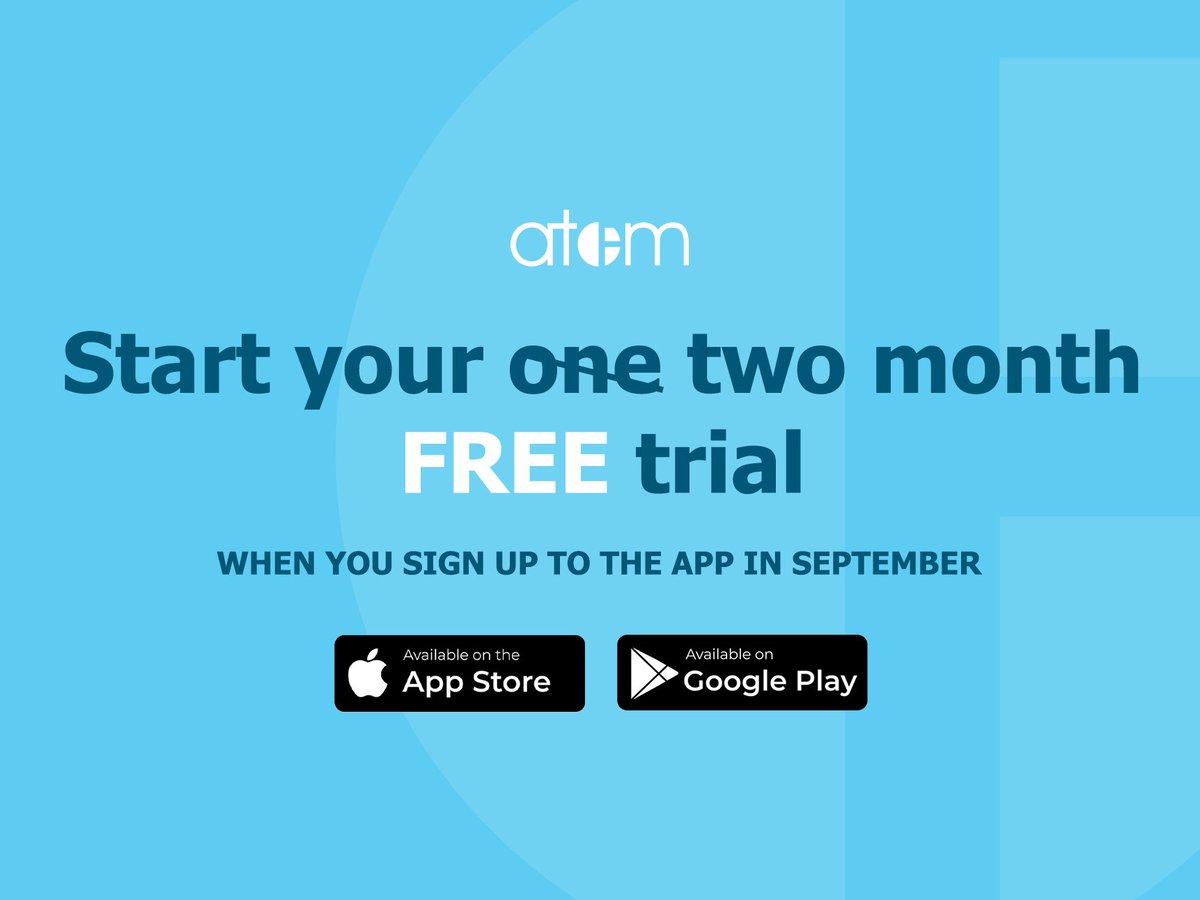 AtomJobMgmt's tweet image. Moving to a new system takes time. Sign up to Atom in month of September and get a 2 month free trial to make sure Atom is right for your business #freetrial #jobmanangement #ordermanagement #employeemanangement #plannedworks #engineer