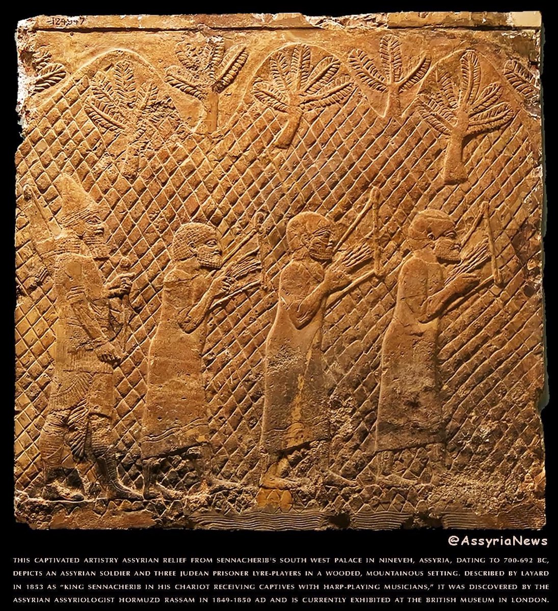 TodayAssyria's tweet photo. #Sennacherib  #cuneiform #assyrianempire #ninevehpalace #assyrian #assyria #ashur #assur #nineveh #mesopotamia #archaeology #history #ancienthistory #art #assyrianews #assyrianheritage #hormuzdrassam  #assyriansoldier #judean #judeanlyrist #britishmuseum https://t.co/pJFSUn9DkO