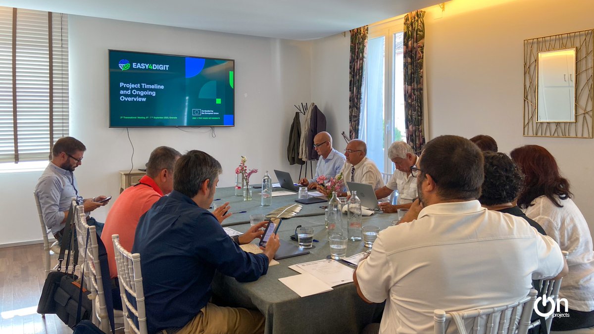 We're back with new international meetings of projects we are involved in! 🙌

This week we hosted the 2nd meeting of the <a href="/EASY4DIGIT/">EASY4DIGIT Project</a> #ErasmusPlus project in Granada 🇪🇸. This project, launched earlier this year, focuses on bringing precision agriculture closer to farmers 🧑‍🌾