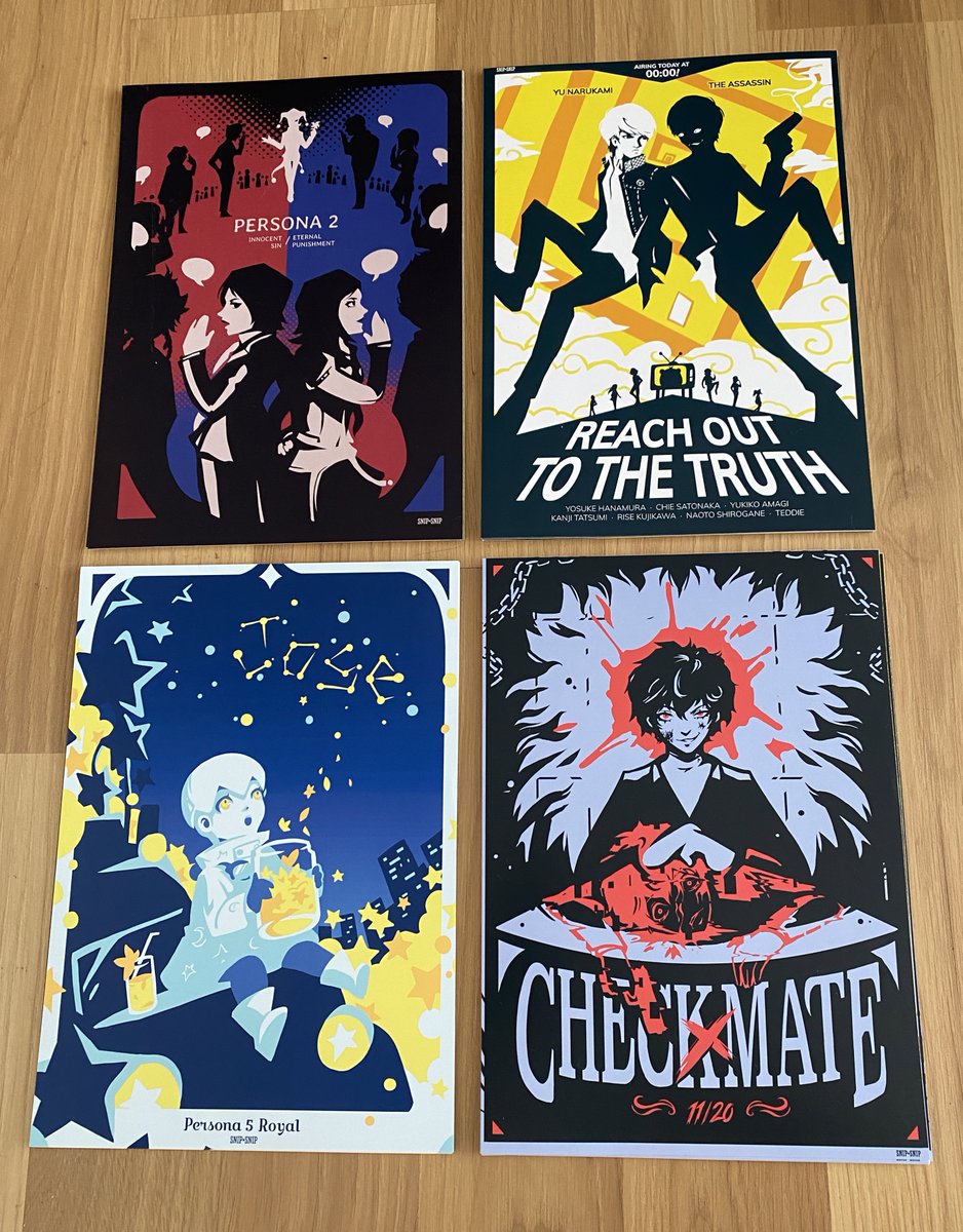 SnipSnipStudio's tweet photo. And these prints are “back” to the cons catalogue 😔👌 
Actually I never had them at cons bc I made them at corona-time so I didn’t had the opportunity to try them at cons, lets see if they work! https://t.co/9swxAjg3ca
