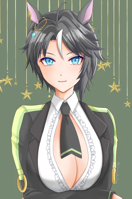 #このタグをみた人はド正面イラストを貼る 最近だとフジのやつ 