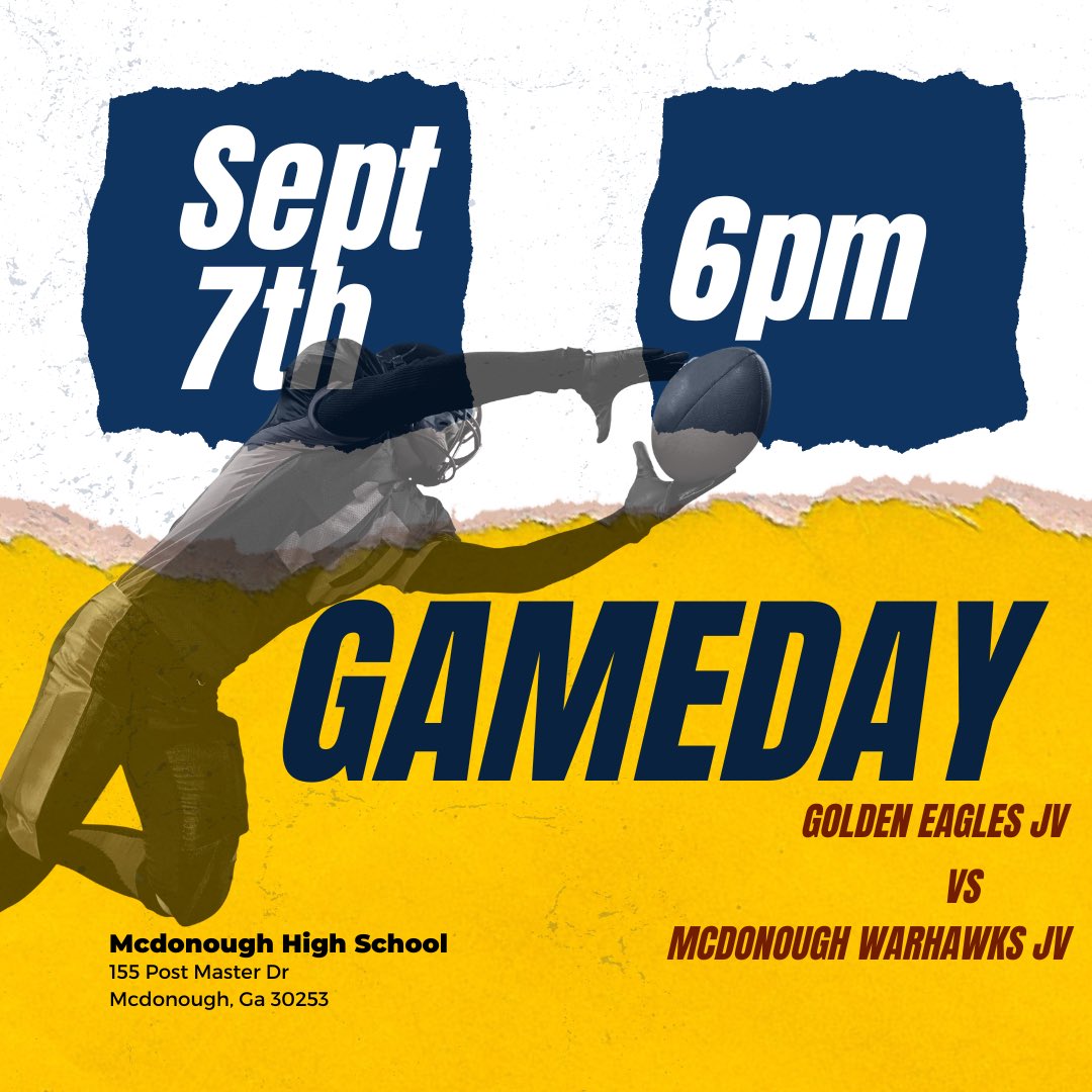 elhsFTBALLboost's tweet photo. It’s Game Day 💙💛🦅 https://t.co/Mgo4SNzABk