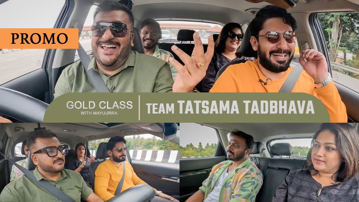 Tatsama Tadbhava | Promo | GoldClass | #prajwaldevraj #meghanaraj #pannagabharana - @RjMayuraa youtu.be/iKNt5-4cVaA subscribe to Ragha Ragam Story Box - bit.ly/3Jt0Fao Digital Partner - @SillymonksNT #tatsamatadbhava #goldclasswithmayuurra #interview