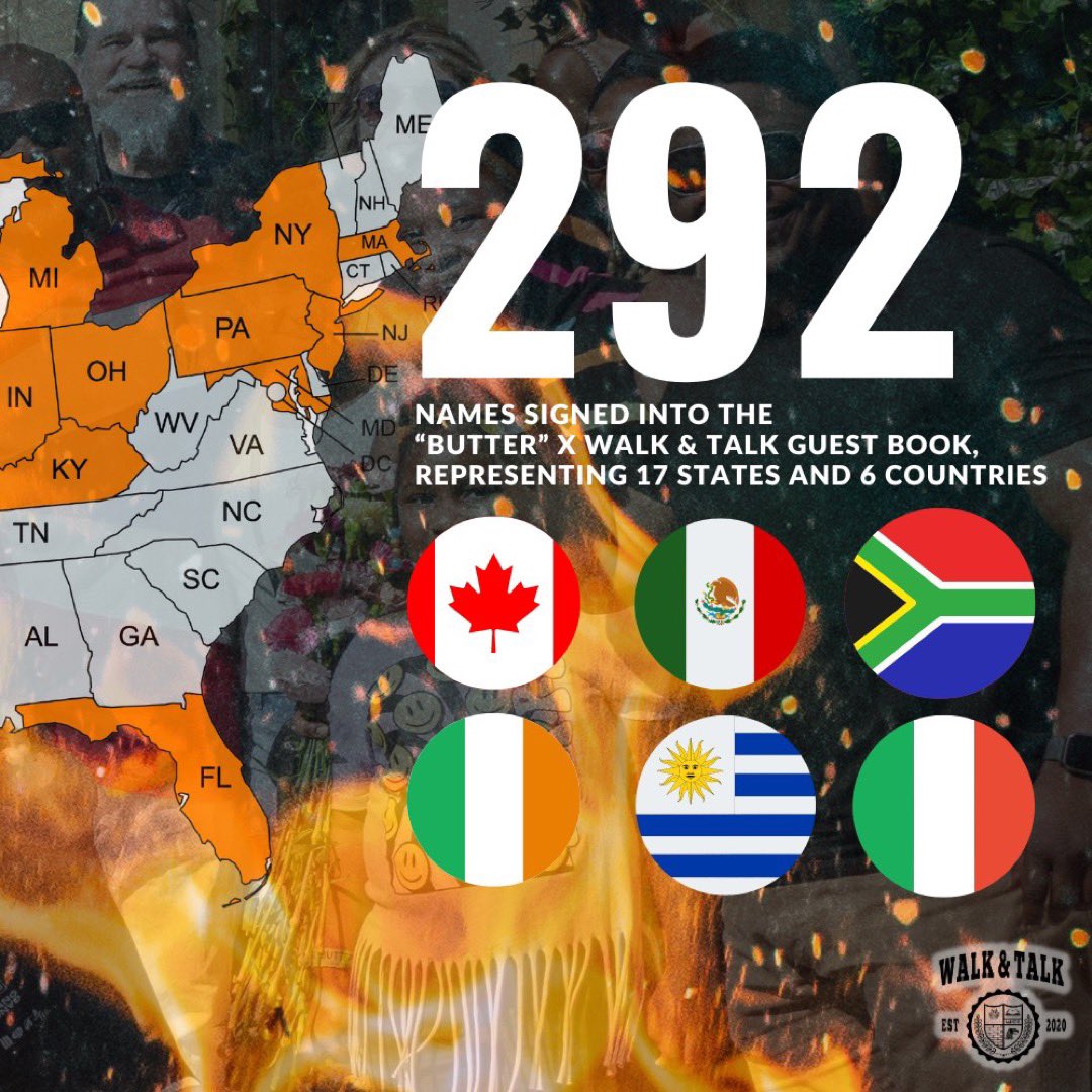 “Butter” by the numbers — 650 people Walked &amp; Talked with us over the weekend.

Thank you to everyone that came out!