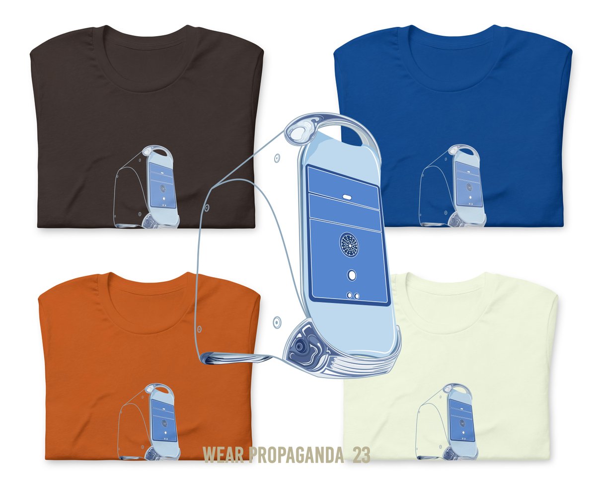 Wear_Propaganda's tweet image. Can you love a computer? We don’t know but you can wear your adoration for it!  bit.ly/2HjyIkY  #macG4 #computers #powercomputers #classiccomputer #devices #geek #popart #technology #tech #clothing #tshirt #lovetechnology #loveyourcomputer #macgeek #maclife