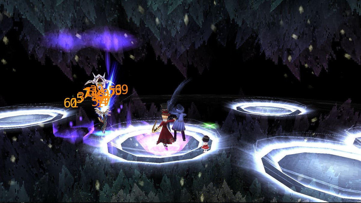 先生と2人でデイリーからのレイド行ってきました〜闇神が緑のオーラを…wウーベルよくわからん！
#イルーナ戦記