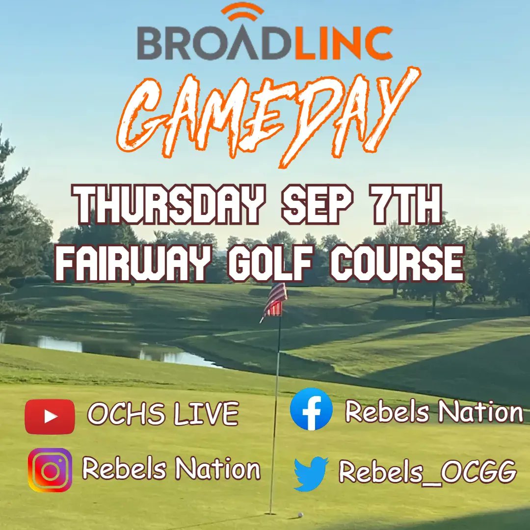 Rebels_Nation's tweet photo. 🏌️‍♀️ @getbroadlinc REBELS GAMEDAY 🏌️‍♀️
@LadyRebels_OCGG  
#WEareOC #RepTheO #OCGG https://t.co/x0cd4d3wFs