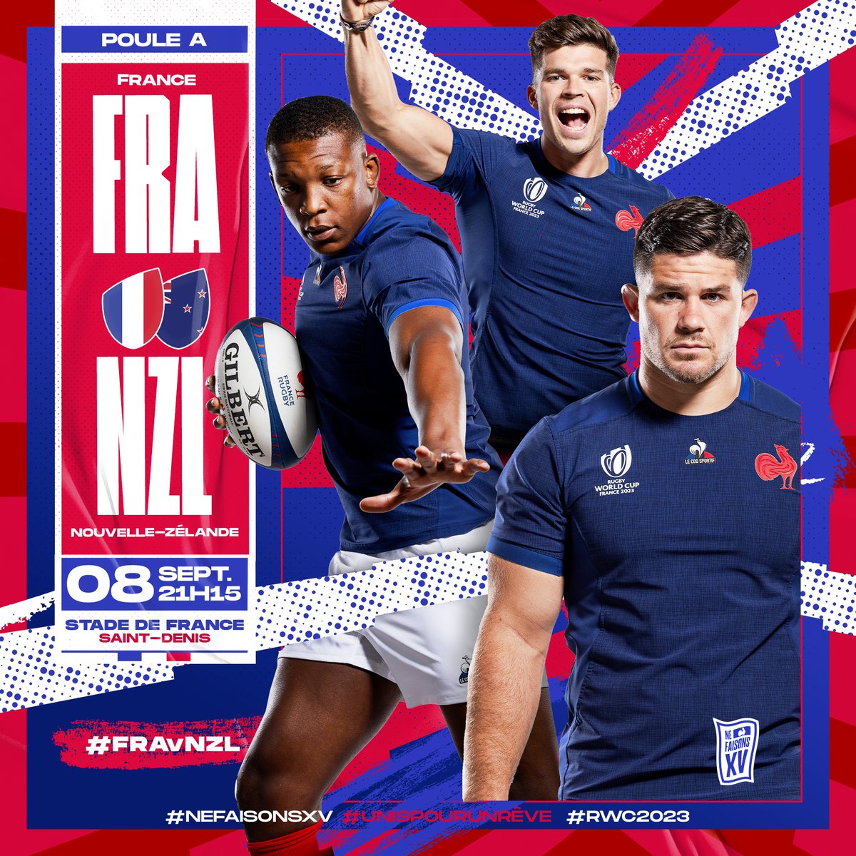Plus que 1 𝐝𝐨𝐝𝐨 😍

#UnisPourUnRêve #RWC2023 #XVdeFrance