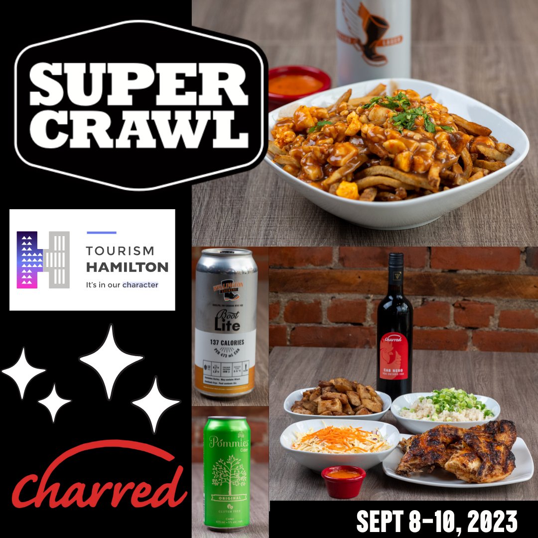 charredchicken's tweet photo. Are you ready for an unforgettable experience at Hamilton's Super Crawl? Get ready to explore the vibrant downtown core and start your journey on James Street North - the heart of the city's exciting revival. And don't forget to drop by Charred.

#supercrawl #charred https://t.co/zDgIP7FqHp