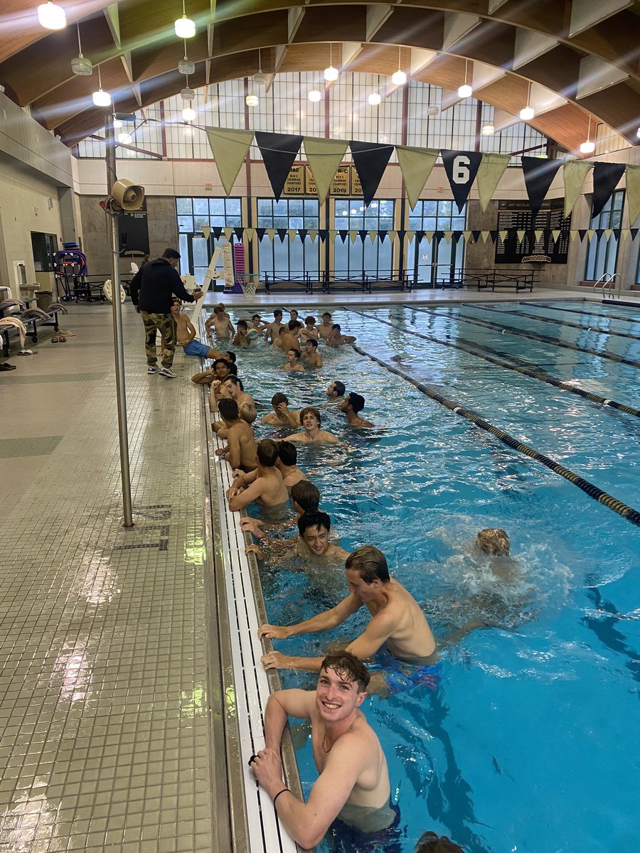 NWUMensSoccer's tweet photo. Pool recovery before game day tomorrow! 
#pwolfnation #poolcapacity196 https://t.co/27dYhUOCTN