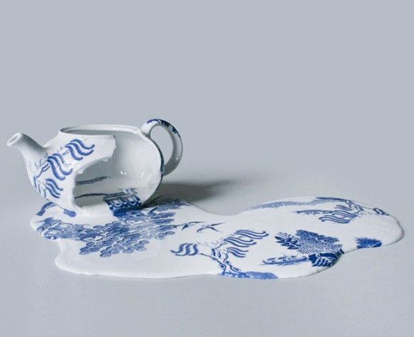 Chilean artist Livia Marin, teapot from the ´Nomad Patterns´ series (2012) #WomensArt