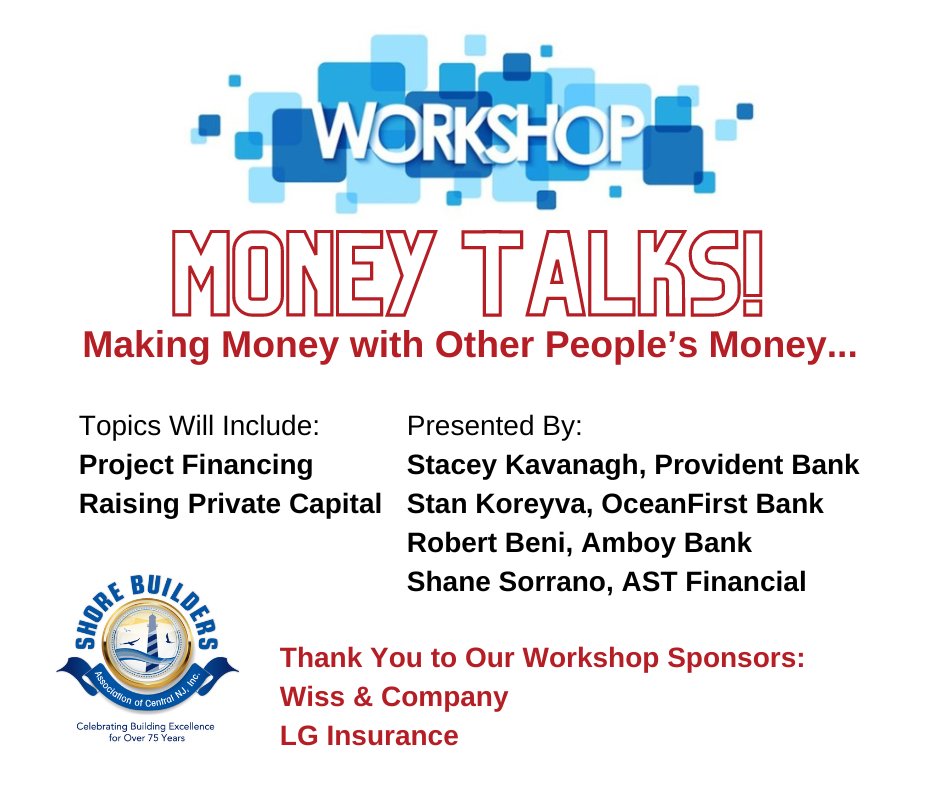 SBACNJ's tweet photo. Join Us for Our Next Workshop
Wednesday, October 4th, 4 p.m. - 6 p.m. at Beach Haus Brewery, Belmar.
$50.00 per person includes light snacks and your first drink.
Don't miss this important workshop! Register now https://t.co/IoRmmqmaWC https://t.co/M4lBSm7wd1