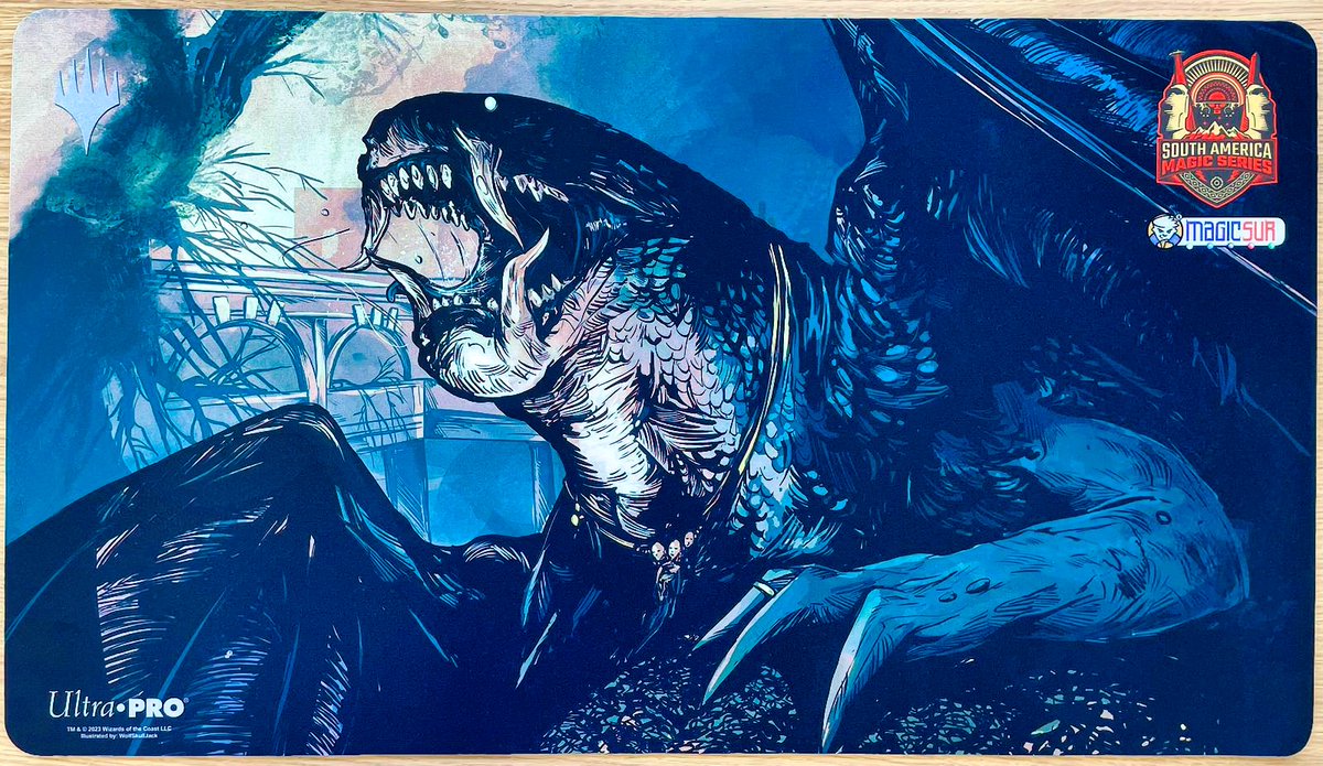 La 5ª Ronda Clasificatoria de la South America Magic Series está a la vuelta de la esquina.

Próximos clasificatorios: southamericamagicseries.com/calendario/

Estamos emocionados de revelar los PLAYMATS EXCLUSIVOS que estarán en juego en la 5ta Ronda #magicthegathering #southamericamagicseries