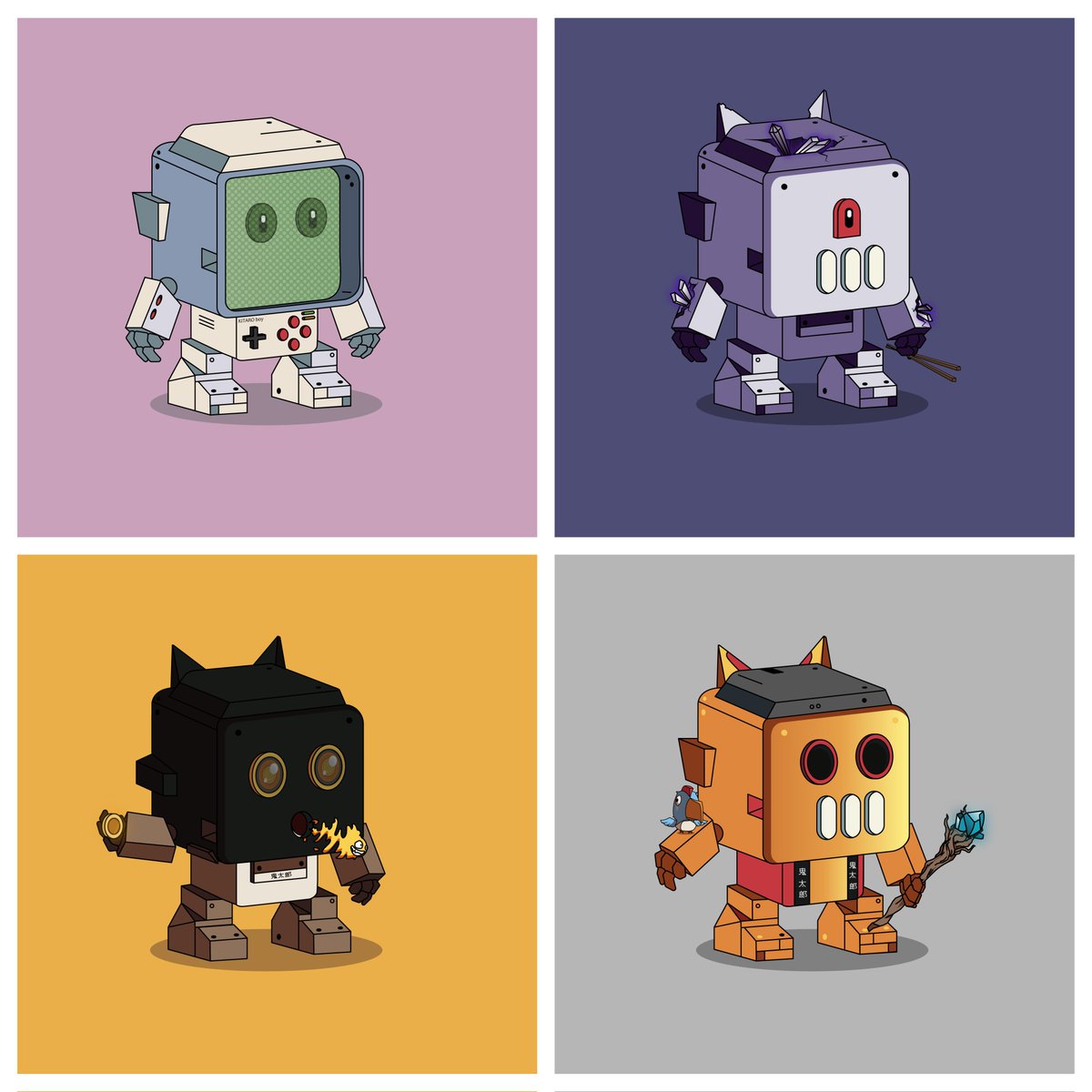 DeadRobo's tweet photo. Do not be misled by the charming appearance of these robots, they are committed to safeguarding the KATs no matter what! 🚨

Drop your @KitaroNFT, Let's build some 🤖📷 ! https://t.co/GV7Kv8VE0v