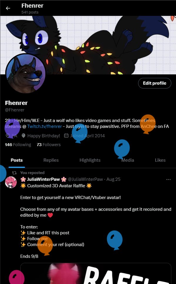 Fhenrer's tweet photo. Hey look, I made it another year on the giant space rock. https://t.co/Y8EmFgYM4c