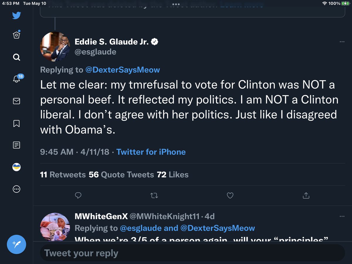 Hey Eddie - don’t forget to include influencing a-holes like this when you talk about who put Trump in power…