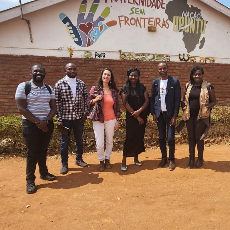Growth Team Director Sammy Wanyoike and Malawi Country Manager Fatsani Kafumbu met with @jesuitrefugeeservice and a school run by Ubuntu. Both of these organizations are based in Dzaleka Refugee Camp in Malawi. They are our new distribution partners at the camp!