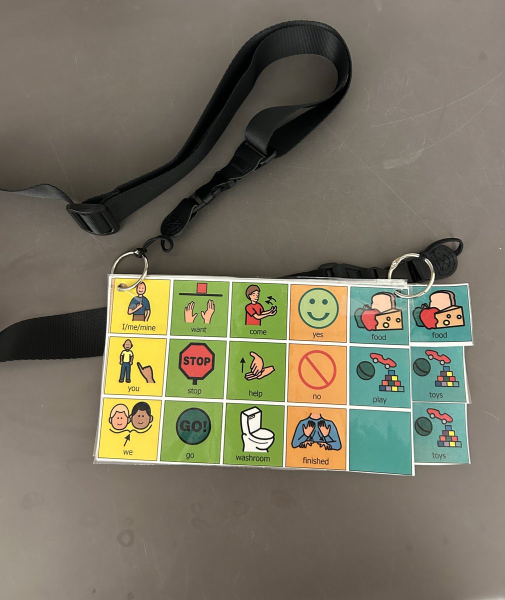 We are excited to use core first boards with our students this year. We are starting with food and toys. #AAC #inclusion #coreboards #visuals #communication #tdsb