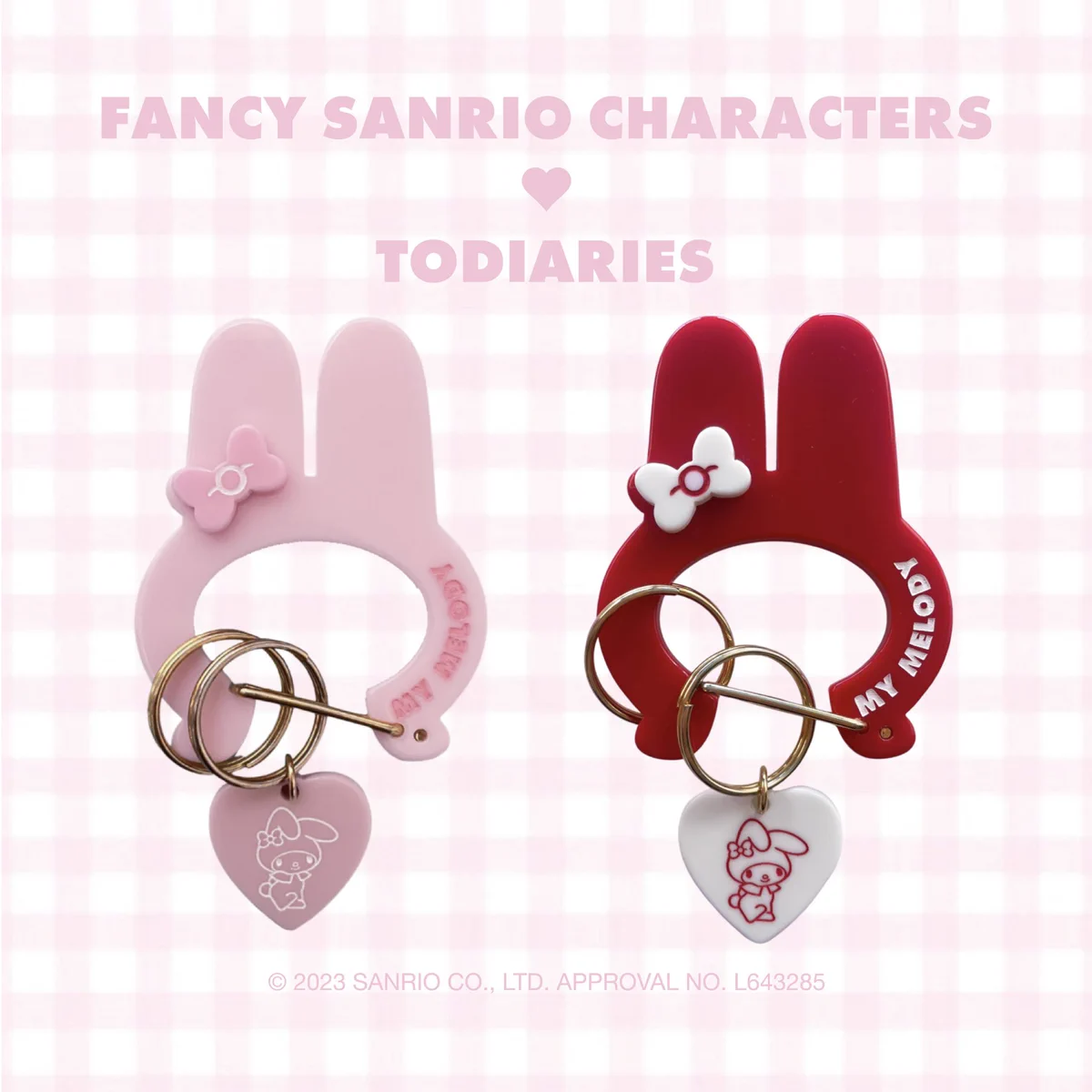 FANCY SANRIO　TODIARIES　カラビナ　サンリオ　マイメロディ 𝗧𝗢𝗗𝗜𝗔𝗥𝗜𝗘𝗦 on X: 