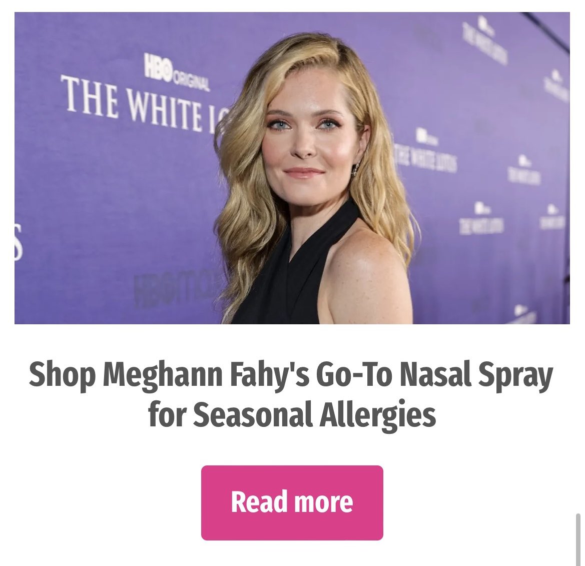 Me: Yeah, I try to keep up with the news.
The News: