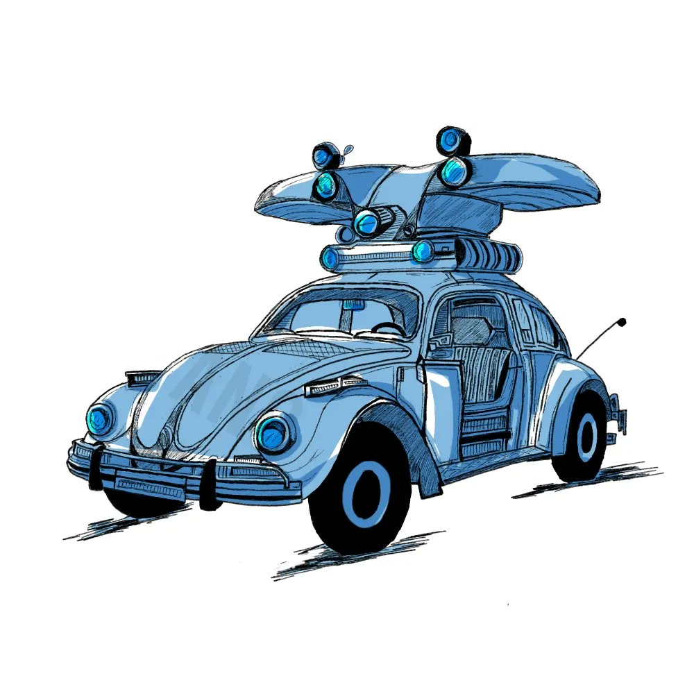 Beetle Time Machine 

#digitaldrawing #DigitalArtist #digitalpainting #digitalartwork #illustration #illustrationart #illustrationartist #nft #NFTCommunity #nftcollector #NFTdrop #NFTartist #NFTGiveaway #NFTartists