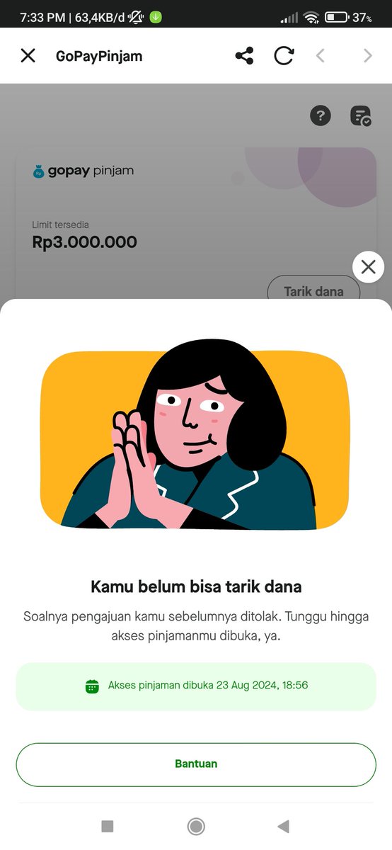FarisKitchen's tweet photo. @findayaindo Setelah saya mengajukan pengembalian dana malah akun saya dibekukan? Ini anda mau ngerampok apa gimana? @findayaindo @gojekindonesia saya sudah email, sudah telfon CS, ga ada solusi. Tolong dong @gojekindonesia fitur² nya yg gini² nih diberesin. https://t.co/63RwVW3jXM