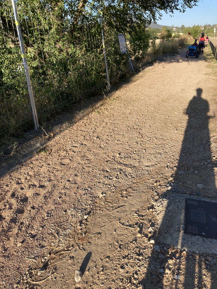 ArnauAmat's tweet photo. Agrair a @aj_vic que no només no ens hagi arreglat el carril bici fins a l’escola Andersen, sinó que no hagi fet res per tenir cura del camí compartit amb vianants. D’aquesta manera, les nenes i els nens queden encallats amb la sorra i deixen de voler venir amb bici a l’escola https://t.co/EINvfDtKhB