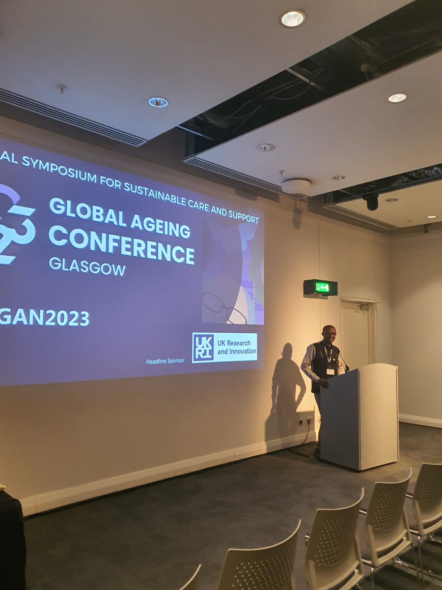 By attending #GAN2023 in Glasgow,  we connect with one another to make a difference as we challenge ageism. @nsindagiza2014 @Age_Int @HelpAge @GlobalAgeing @CommonAgeAssoc @UN4Ageing