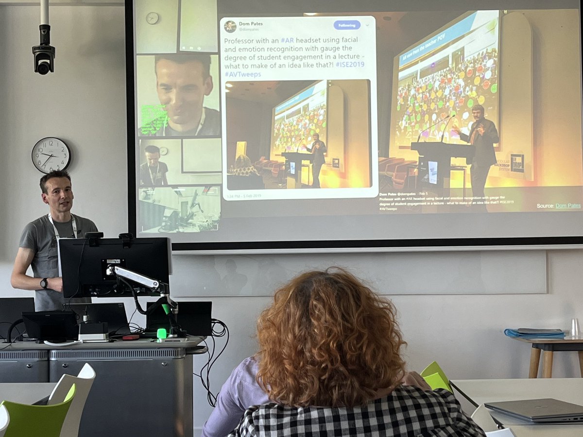 dompates's tweet photo. Oh look, one of my old tweets has made it into @mhawksey’s #ALTc23 presentation on ‘The Art of Surveillance’! https://t.co/PvvUSEfcNw