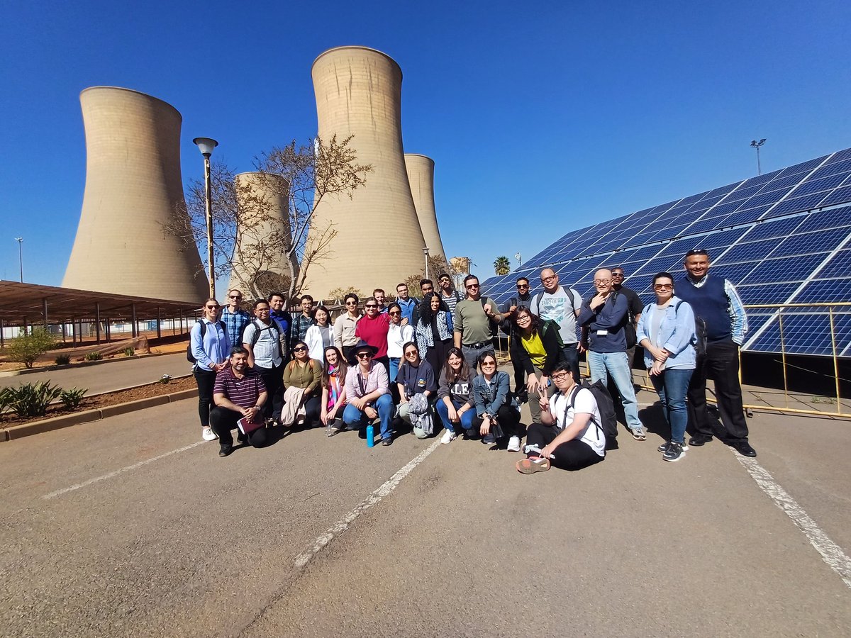Today, the #INETTT members are visiting the #Komati power station in the #Mpumalanga province to learn about the #justtransition approaches deployed in the region. Its successful transformation is an important contribution on the way to #climateneutrality in #SouthAfrica.