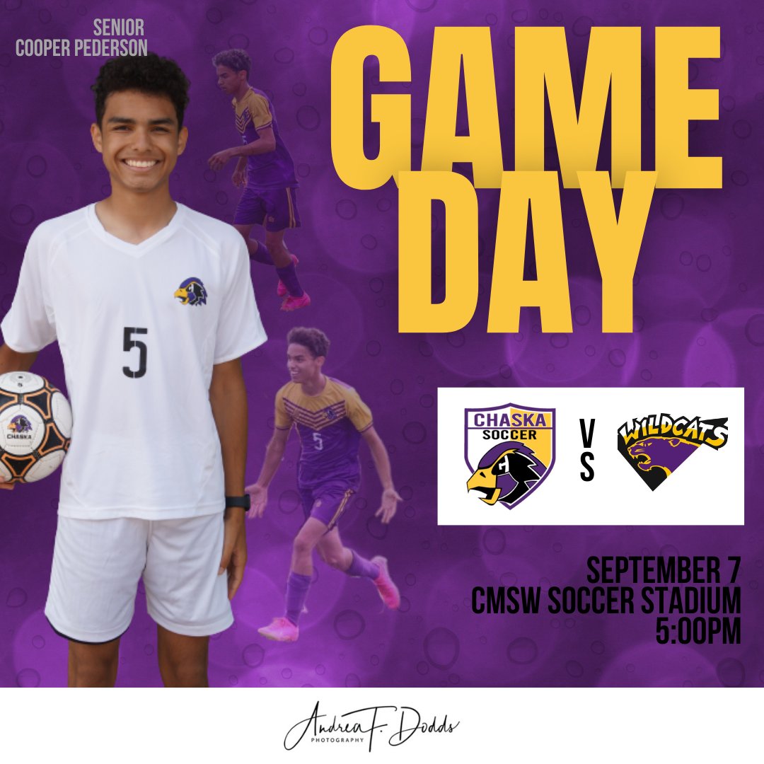 🚨GAME DAY!!!! 🚨 The V&amp;JV boys battle the Wildcats at home tonight!  B-Squad and Freshman take them on tomorrow!  Come cheer them on! 
#SOARHAWKS #RISKEVERYTHING

JV- 4pm @ CMSW FIELD B
V- 5pm @ CMSW Stadium
B- 4pm Friday @ CMSW Stadium
9A- 4:30pm Friday @ Waconia HS