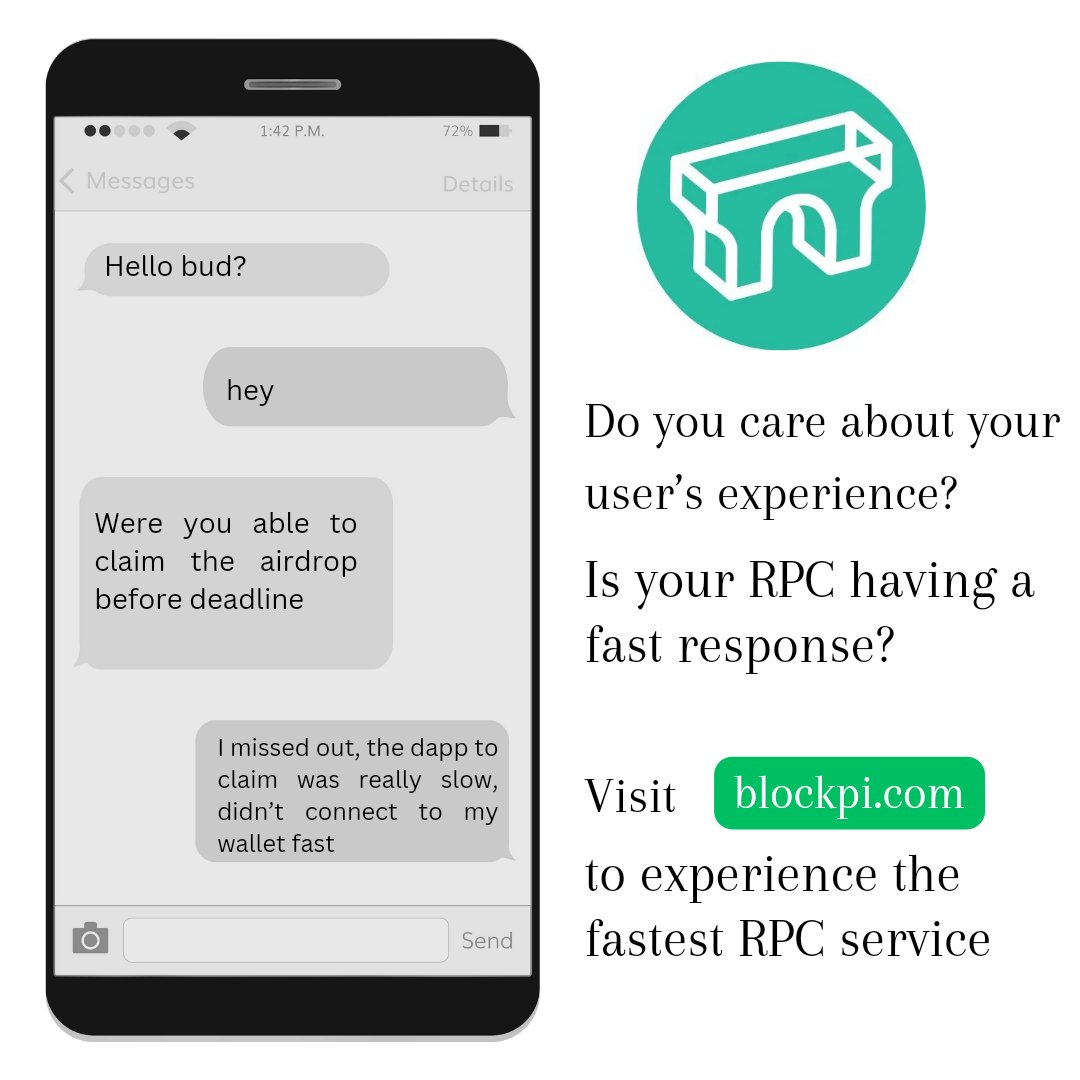 TheOthertobi's tweet image. There are several #dApps currently live or in development in the ecosystem.  Regardless of what their utilities are,  one constant is interacting with the blockchain network for several reasons like query for blockchain data, crypto transfer, interaction with SC...

#Blockpi #RPC