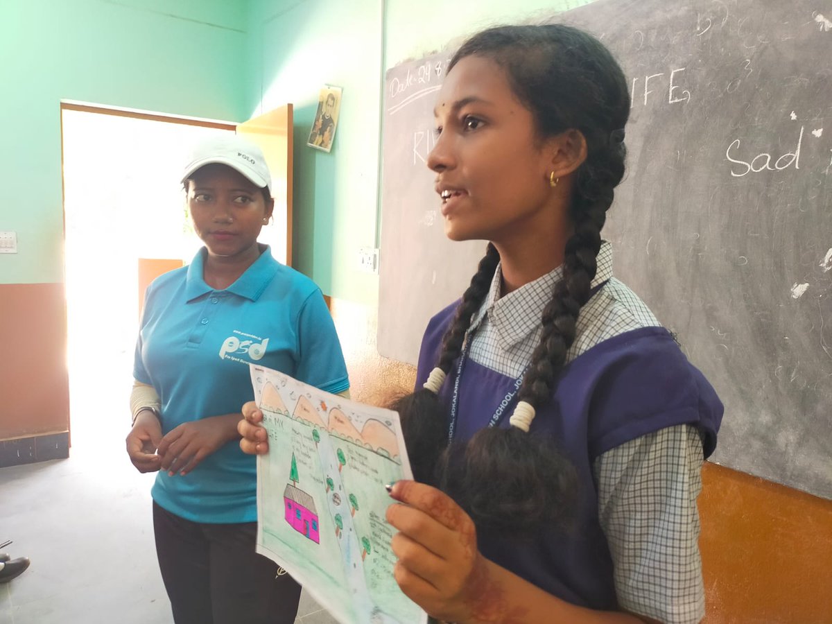 ProSportDev's tweet image. #frombbsr - On 29th August, our team in BBSR encouraged CSP participants from St. Joseph&apos;s School to share personal experiences with each other to create a sense of camaraderie and to enrich the learning environment. Check out snippets of this experience-sharing session.