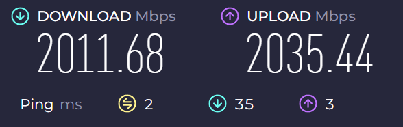 MishapOfficial's tweet photo. what can i say except KACHOW!...
@youfibre 2Gbps baby!!! great service, friendly engineer, and my god does the router look sexy AF!
Now to send my Virgin media router back to hell from whence it came!! #MORESPEED #YOUFIBRE #VIRGINSACRIFICE #HAPPYCUSTOMER https://t.co/Lk4vwYhkLE