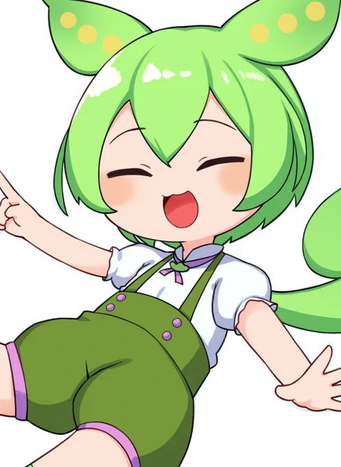 ずんだもんの差分みたいな 
