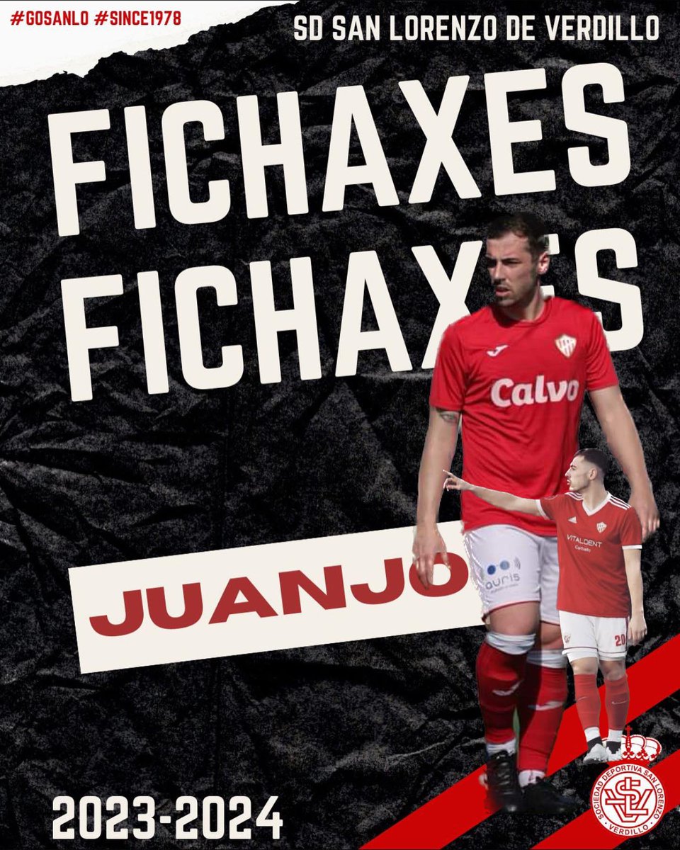Bisbarraenxogo's tweet photo. O #SDSanLorenzoVerdillo anunciou as fichaxes de Juanjo, Brais Lado, David Lorenzo, Riki, Iago López, Samu Lozano, Álex Alonso, Guillamet e Raúl Añón.
📷 #SDSanLorenzoVerdillo
#sanlorenzo #verdillo #fútbol #deportegalego https://t.co/4rtCd9U6Vv