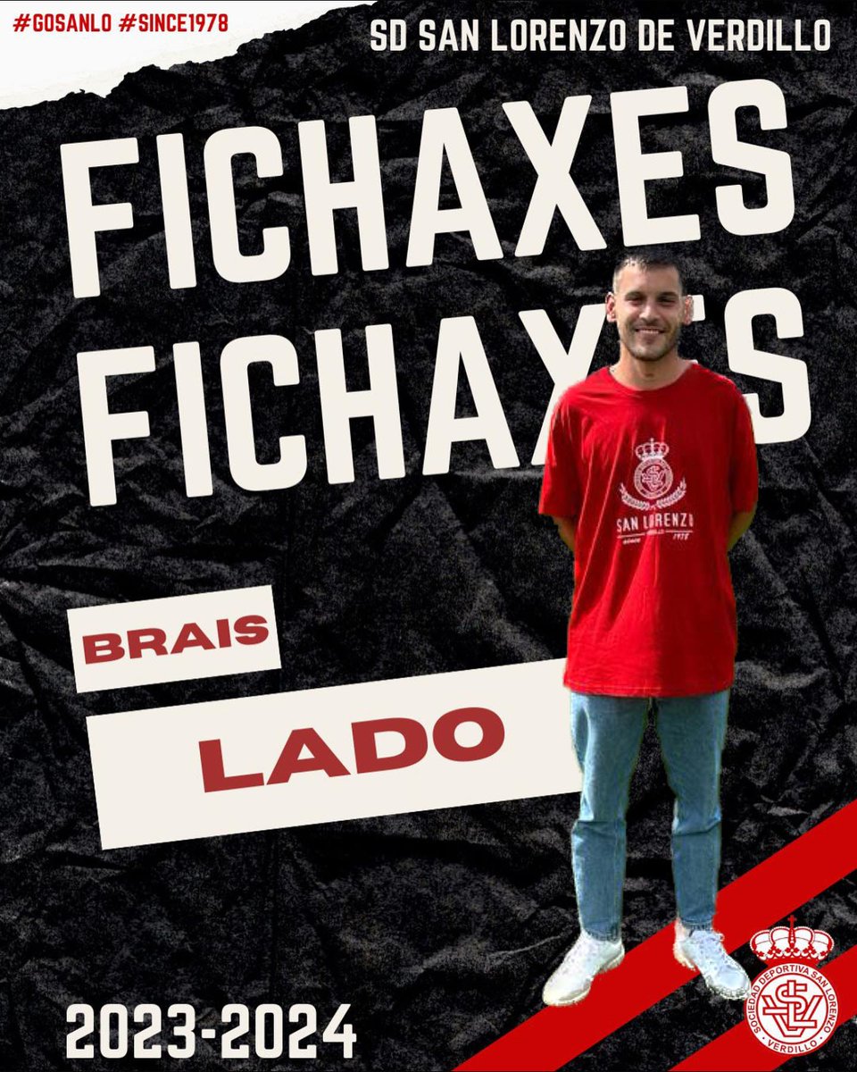 Bisbarraenxogo's tweet photo. O #SDSanLorenzoVerdillo anunciou as fichaxes de Juanjo, Brais Lado, David Lorenzo, Riki, Iago López, Samu Lozano, Álex Alonso, Guillamet e Raúl Añón.
📷 #SDSanLorenzoVerdillo
#sanlorenzo #verdillo #fútbol #deportegalego https://t.co/4rtCd9U6Vv