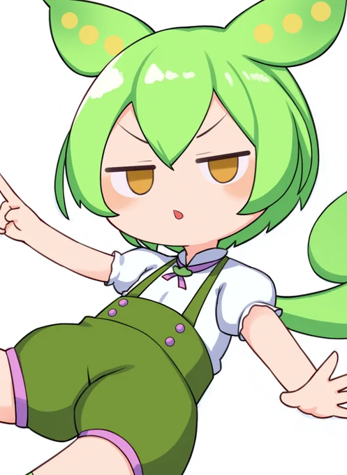 ずんだもんの差分みたいな 
