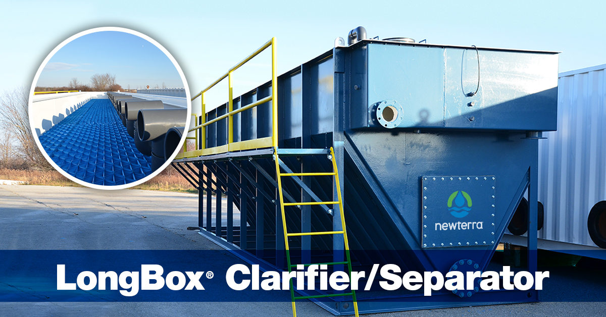 newterrawater's tweet photo. Newterra’s LongBox Clarifiers provide fast, effective removal of suspended solids in a compact, self-contained unit. These high-flow clarifiers are designed for efficient sediment and suspended-solids removal with flow rates up to 2,500 GPM.

Learn More: https://t.co/xgCF1jz1LK https://t.co/fyIw694j2B