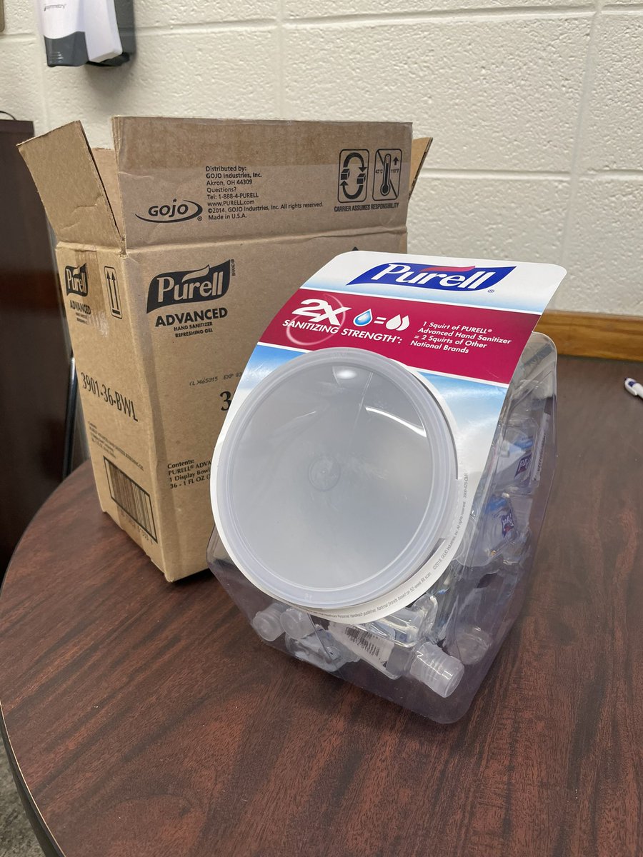 The first donation from our Amazon wishlist for our Care Closet arrived this morning! So excited to get this up and running. THANK YOU to our anonymous donor! #elwoodpride