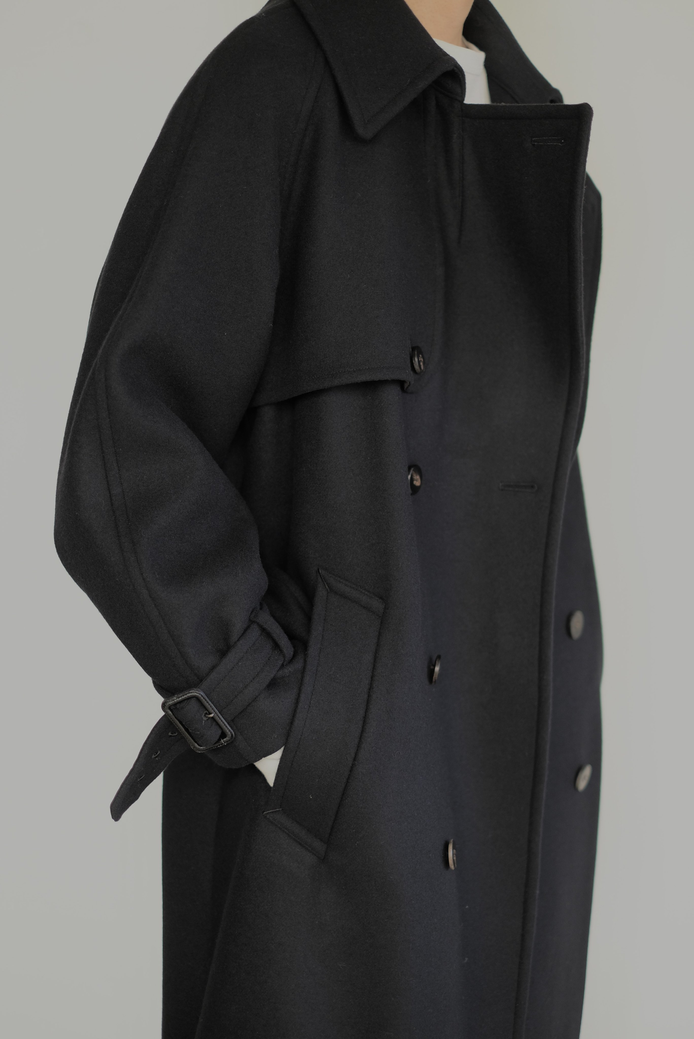 Ansnam アンスナム Pコート lyta ANSNAM / P-Coat(Black) | PARK