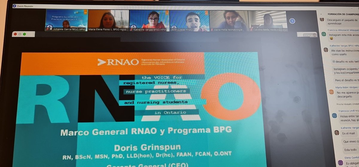 Manefloresl's tweet photo. @BPSO_HPM Vamos por la segunda formacion de champions de buenas practicas de RNAO!!! Con todo el power para estos 2 dias de full entrenamiento 💪💪 @DorisGrinspun @Kathetvj @rpintornao @FelipeCortesCL @Garciaraya_joha @cherylsilvana https://t.co/LrQFRBX3pL