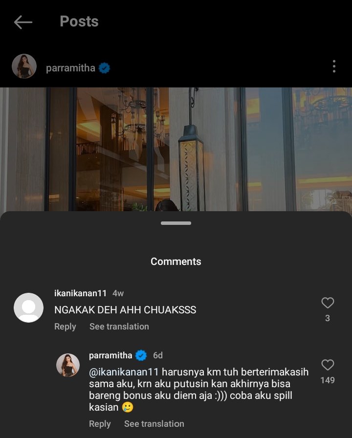 adeliadoktvndn's tweet photo. Yhaaa keciduk. Kalo kata ku sih mending spill aja nggak sih mic @parramitha https://t.co/gjXQ7AdweW