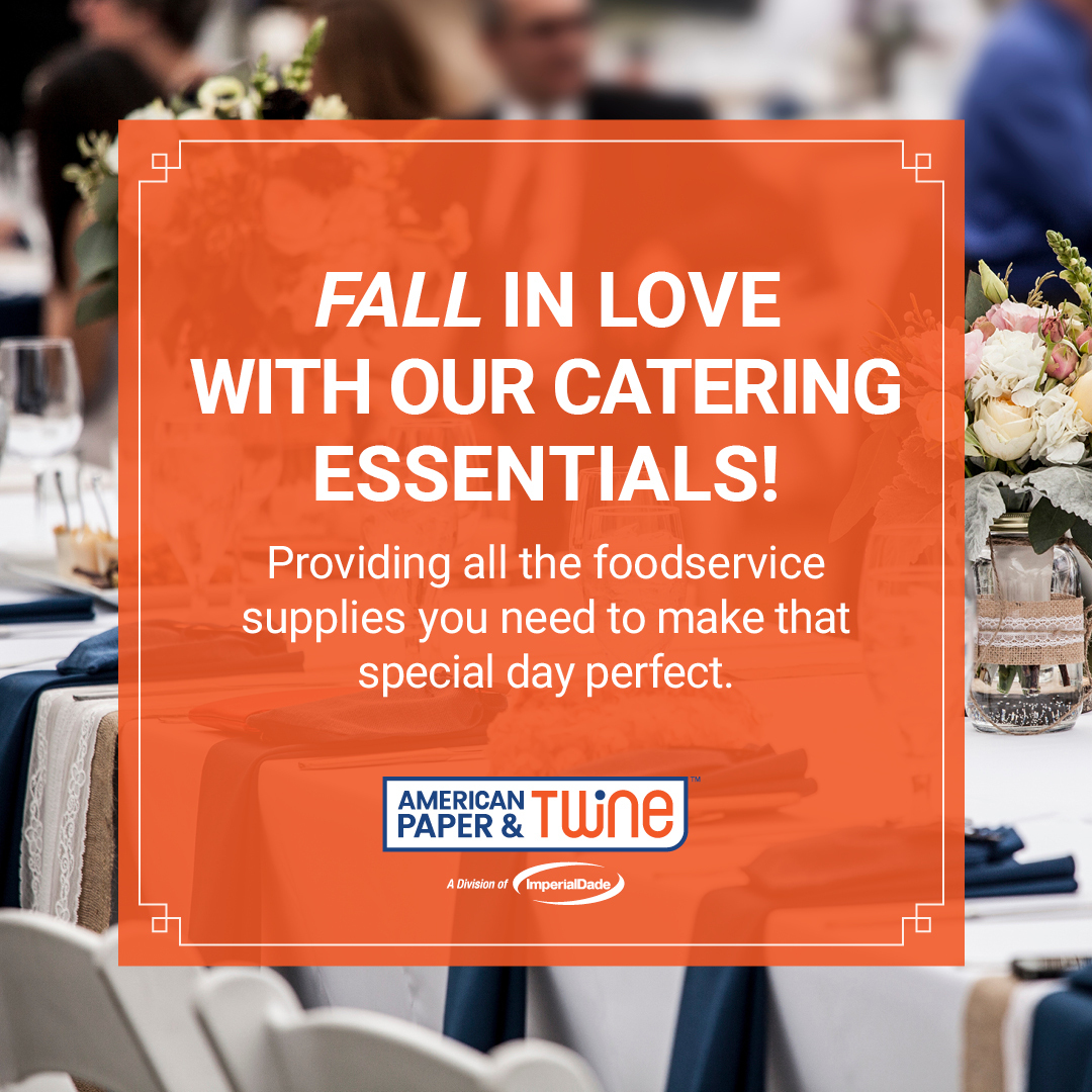 Did you know that 43% of weddings in 2022 took place between September and November? That means it’s peak wedding - and catering - season. AP&T is here to provide all the catering supplies you need. Shop shopapt.com/Catalog/Food-S…
#WeddingSupplies #ShopAPT #APandT #Catering