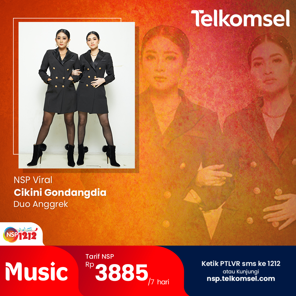 LangitMusik's tweet photo. Lagu 'CIKINI ke GONDANGDIA' Bikin Semua Ambyar di Gala Dinner KTT ASEAN ke-43. 

Streaming lagu Cikini Gondangdia dari #DuoAnggrek di Langit Musik dan aktifkan NSP nya dengan cara ketik ketik PTLVR sms ke 1212 atau kunjungi https://t.co/u6S5gybGtF tarif hanya Rp.3,885/7hari https://t.co/yXMBVx9s1v