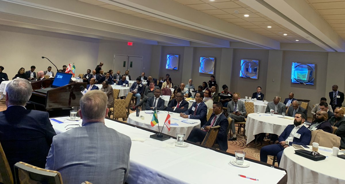 Meet senior business and gov't leaders and learn about opportunities for Canadian companies in Ethiopia on Sep 18 in Toronto.

See the draft program and list of participants from Ethiopia, led by H.E. Mesganu Arega, State Minister - lnkd.in/g8maNN7d